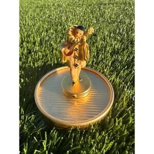 Estee Lauder "Classical Clown" Solid Compact Perfume Pleasures Swavorski BNIB